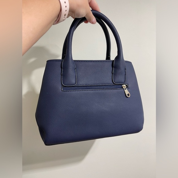 Blue faux leather purse NWOT - Picture 5 of 5